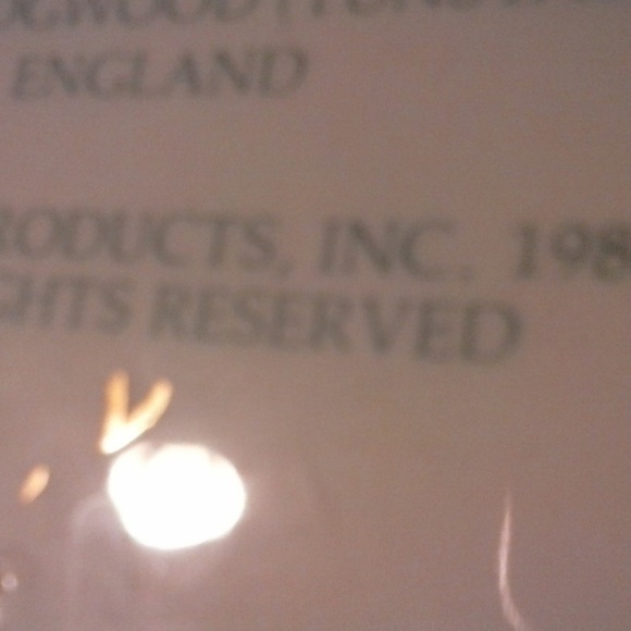 NWOT Vintage Christmas Plate Collectible 1980 - Picture 5 of 5